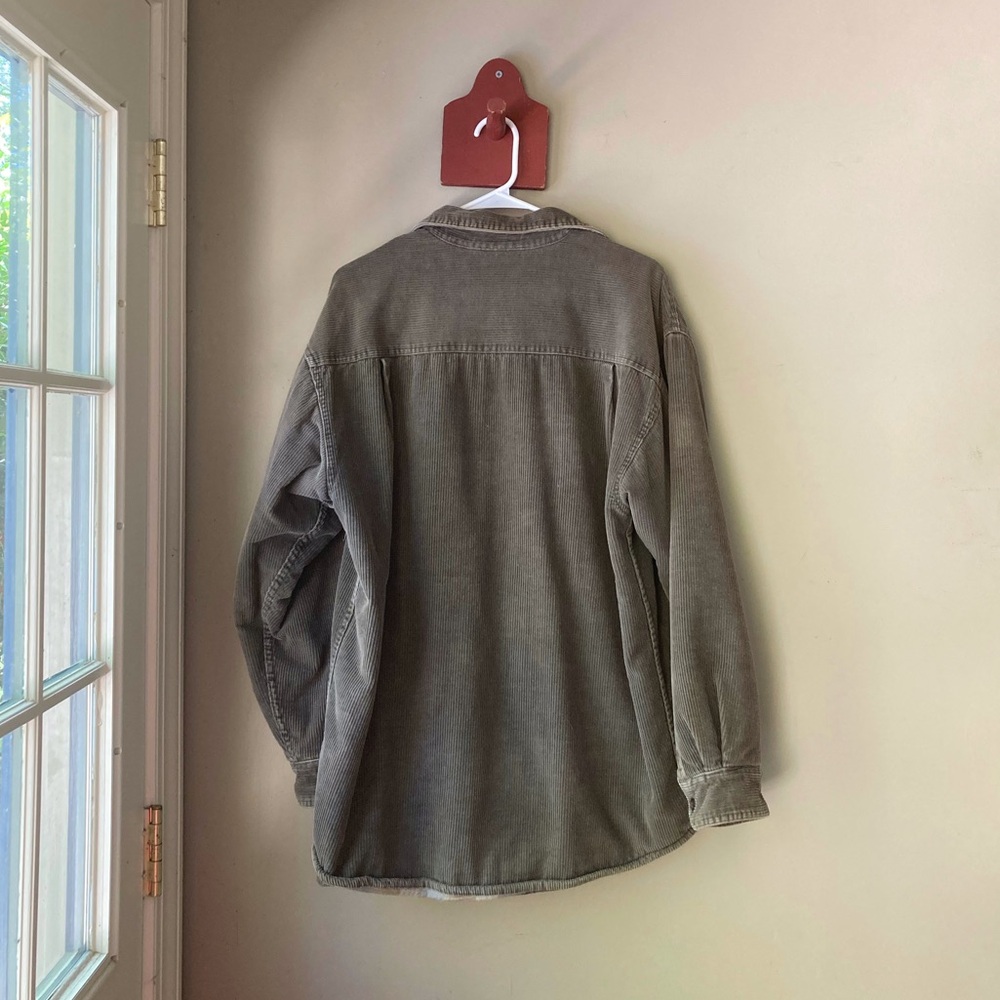 Wolverine 100% Cotton Button Down Shacket Men's L - image 5